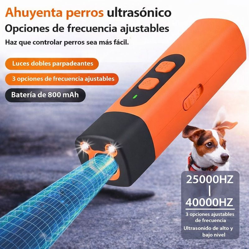 Ultrasónico anti-ladridos con LED