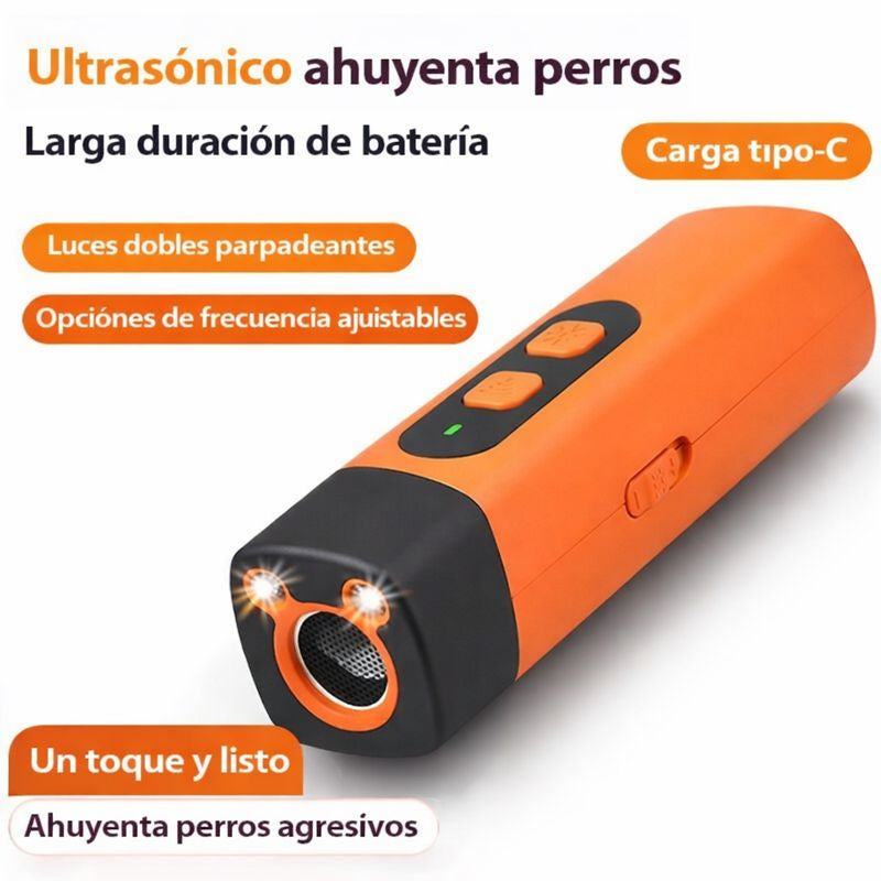 Ultrasónico anti-ladridos con LED